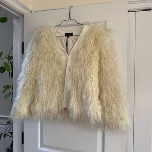 Milly Cream Teddy Jacket
